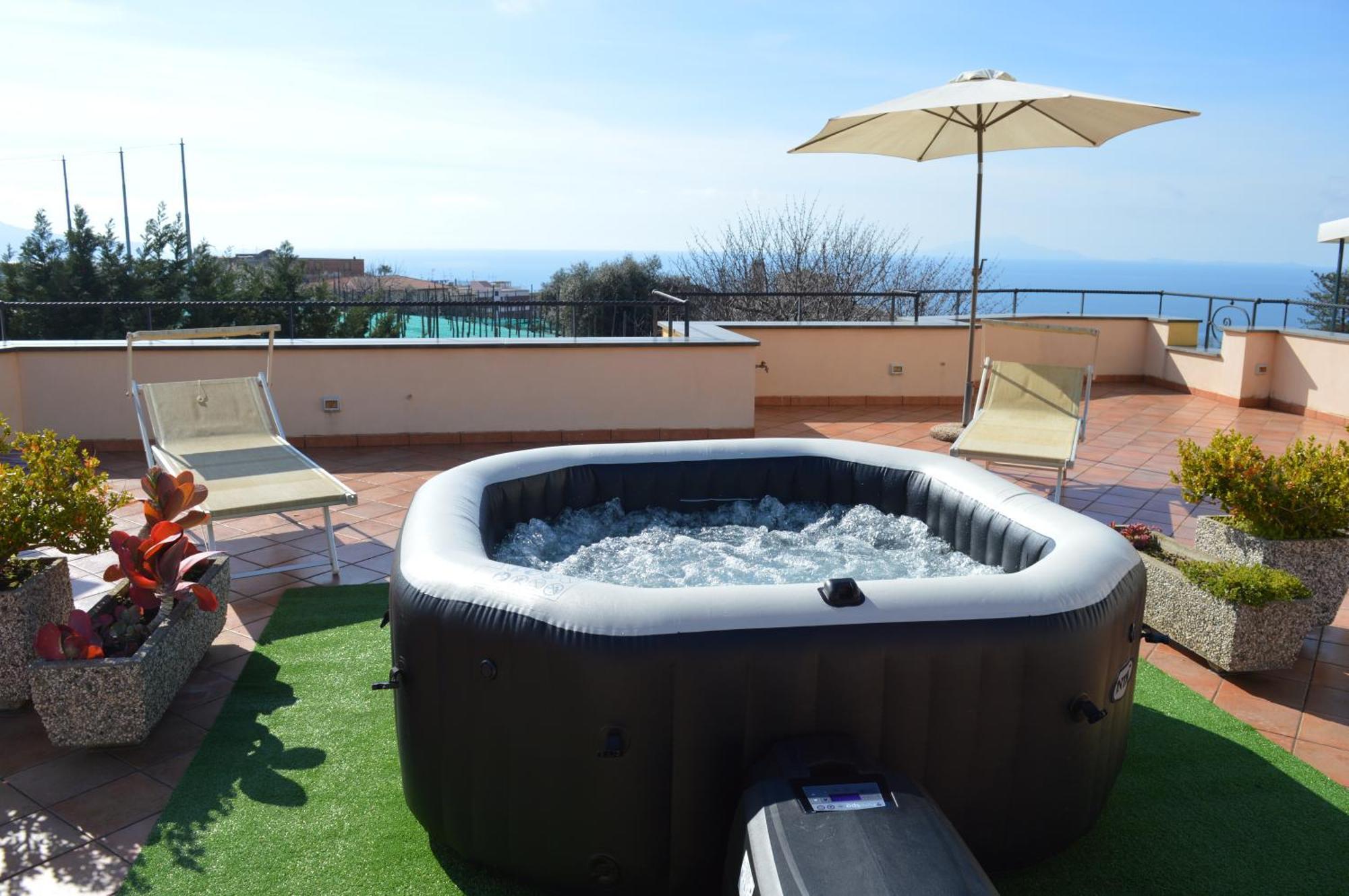 Mary'S Dream - Villa Overlooking Capri And Ischia In Sorrento Peninsula ماسّا لوبْرينسِ المظهر الخارجي الصورة